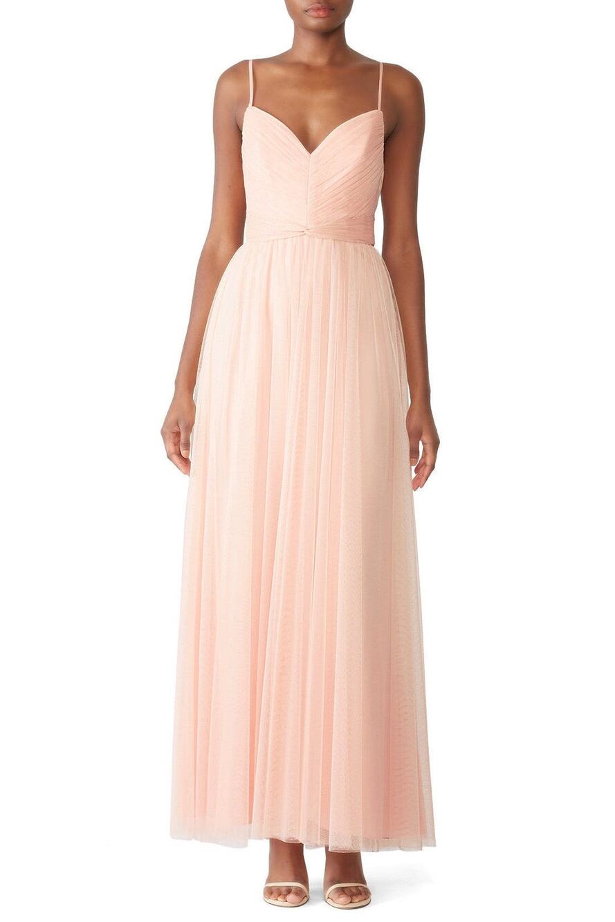 AMSALE Blush Riley Gown, Size 22, MSRP $310